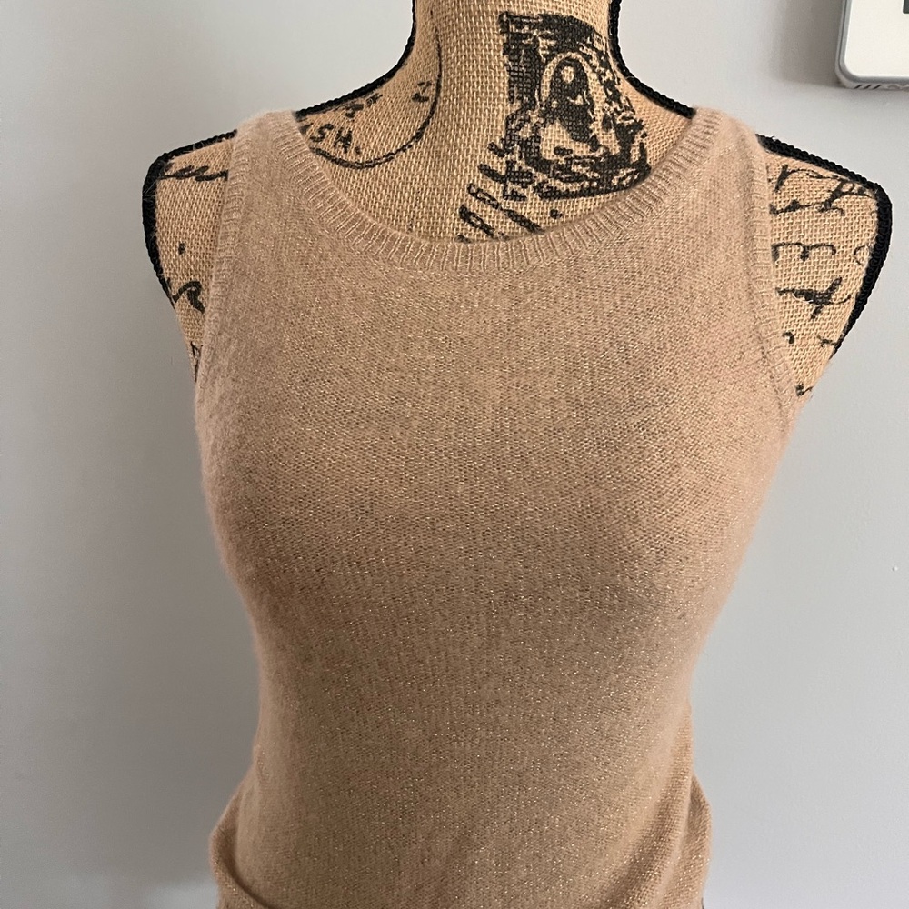 BCBG Beige Knit Top